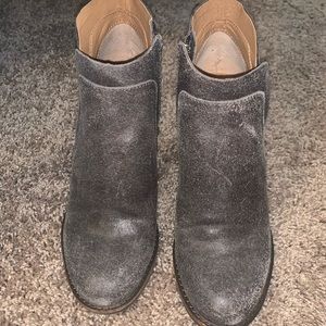 lucky brand wedge booties